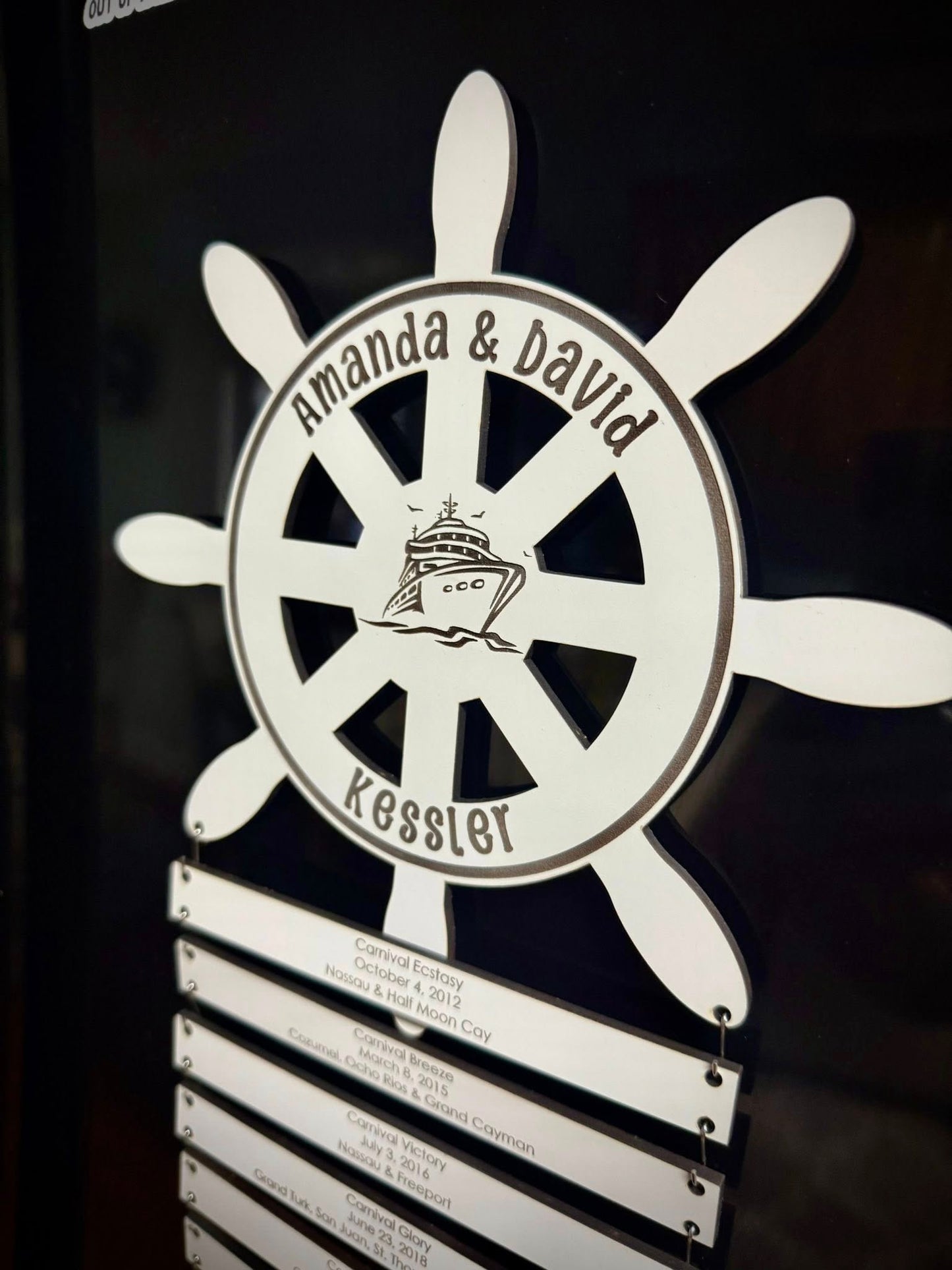 Cruise Vacation Memories Wall Decor