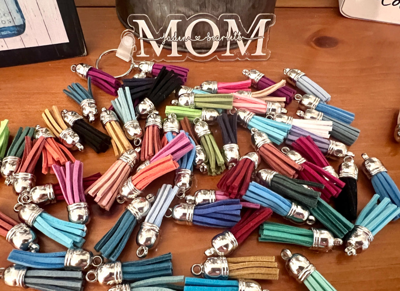 Custom Engraved Acrylic Keychains