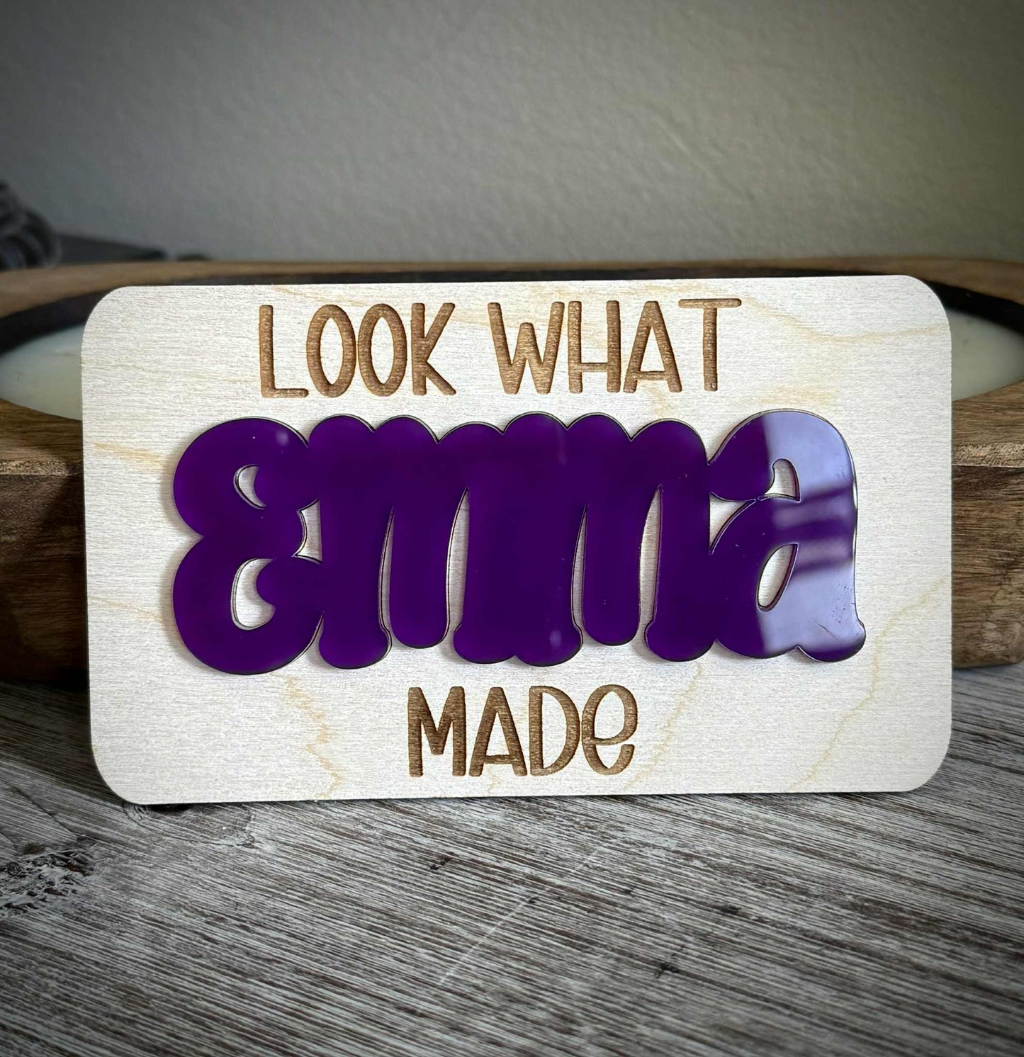 Custom Name Magnet