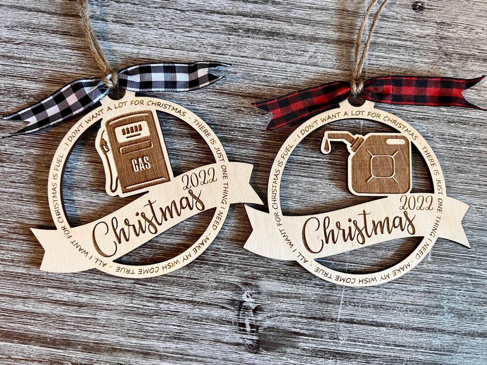 Novelty Fuel Christmas Ornament