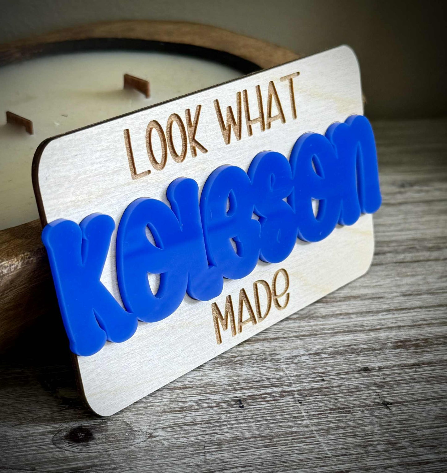 Custom Name Magnet