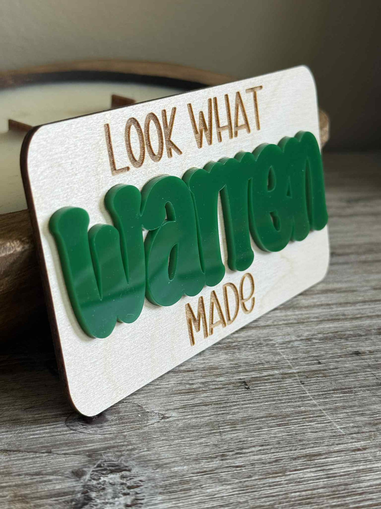 Custom Name Magnet