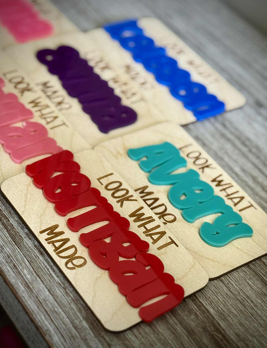 Custom Name Magnet