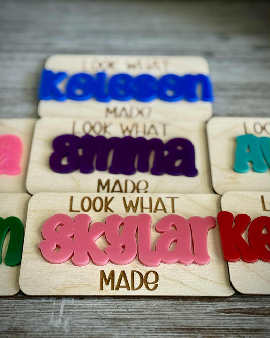 Custom Name Magnet