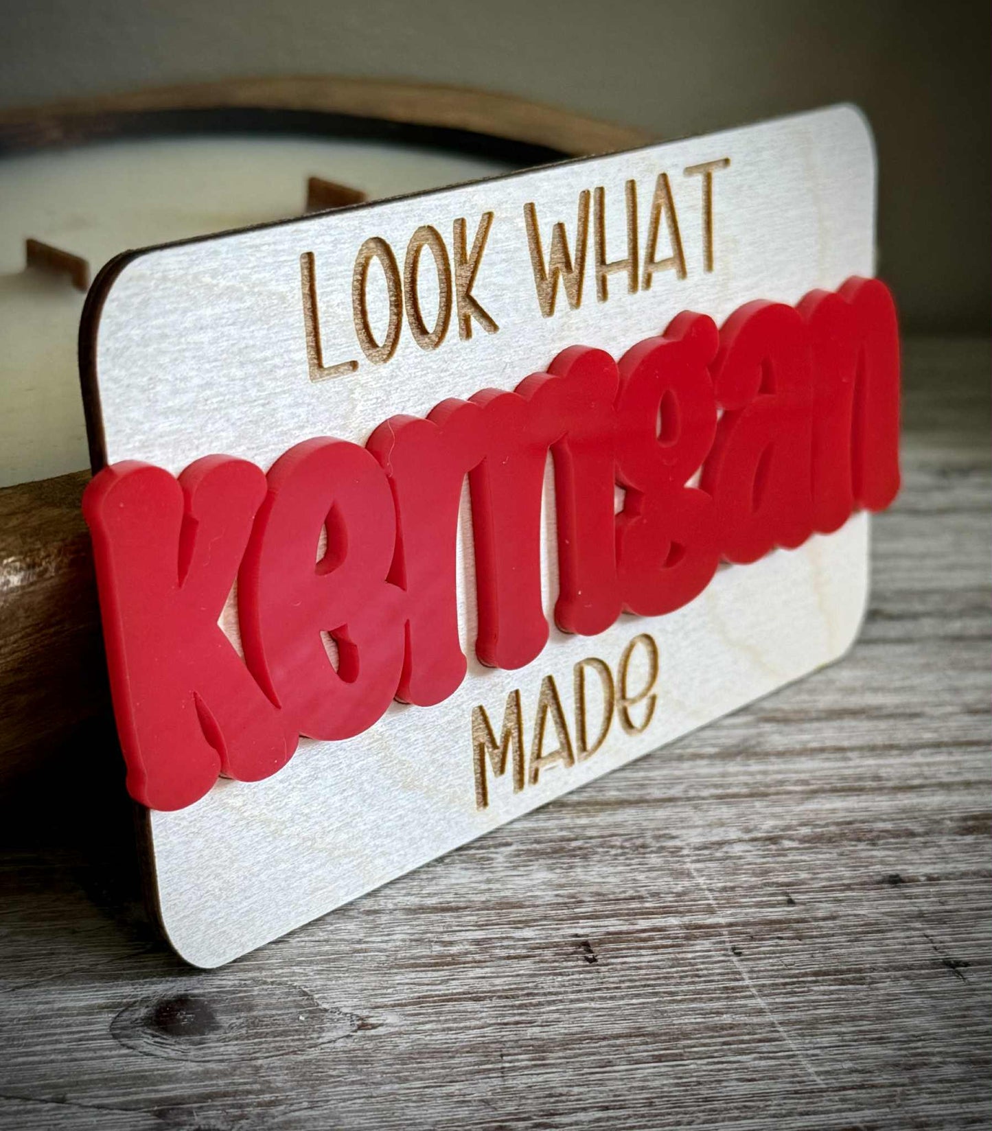 Custom Name Magnet