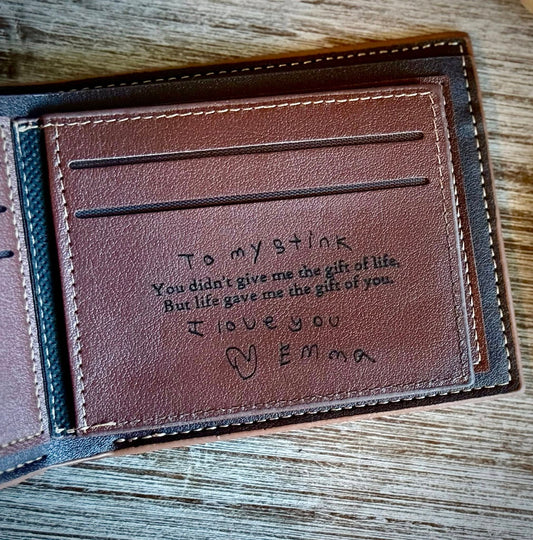 Custom Engraved Wallet