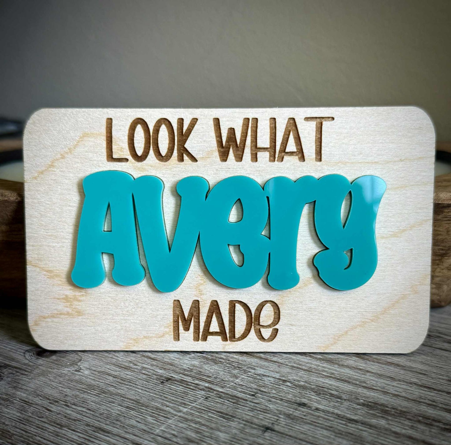 Custom Name Magnet