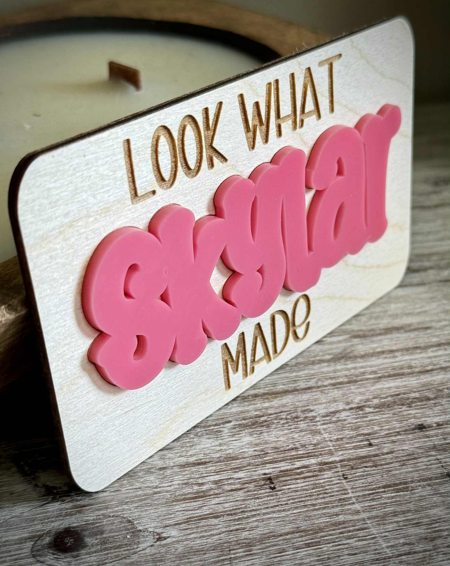 Custom Name Magnet