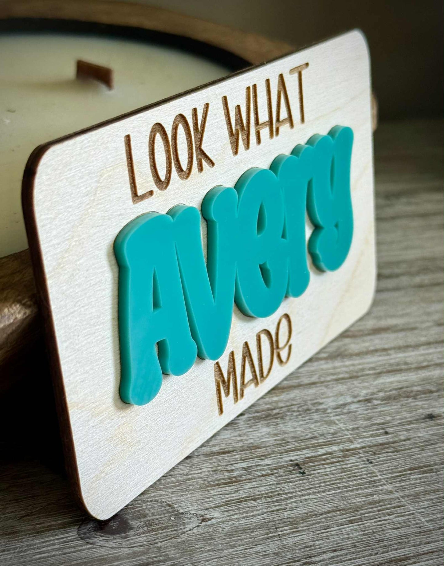 Custom Name Magnet